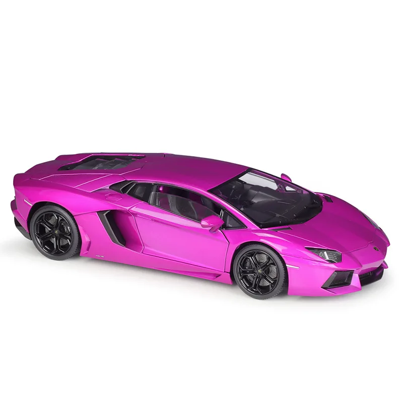 Модель спортивного автомобиля WELLY 1:18 Lambo Aventa LP700 модель из сплава готовая игрушка
