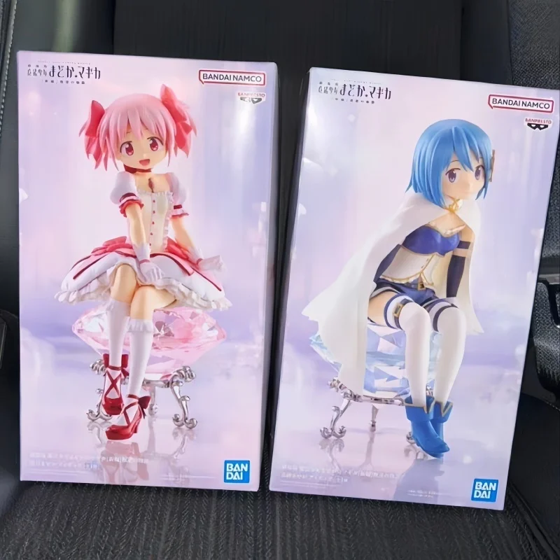 Фото Оригинальные фигурки Bandai Banpresto по аниме Puella Magi Madoka Magica: Канамэ Мадока, Мики Саяка, Rebellious Stories – коллекционные модели персонажей, подарок №1