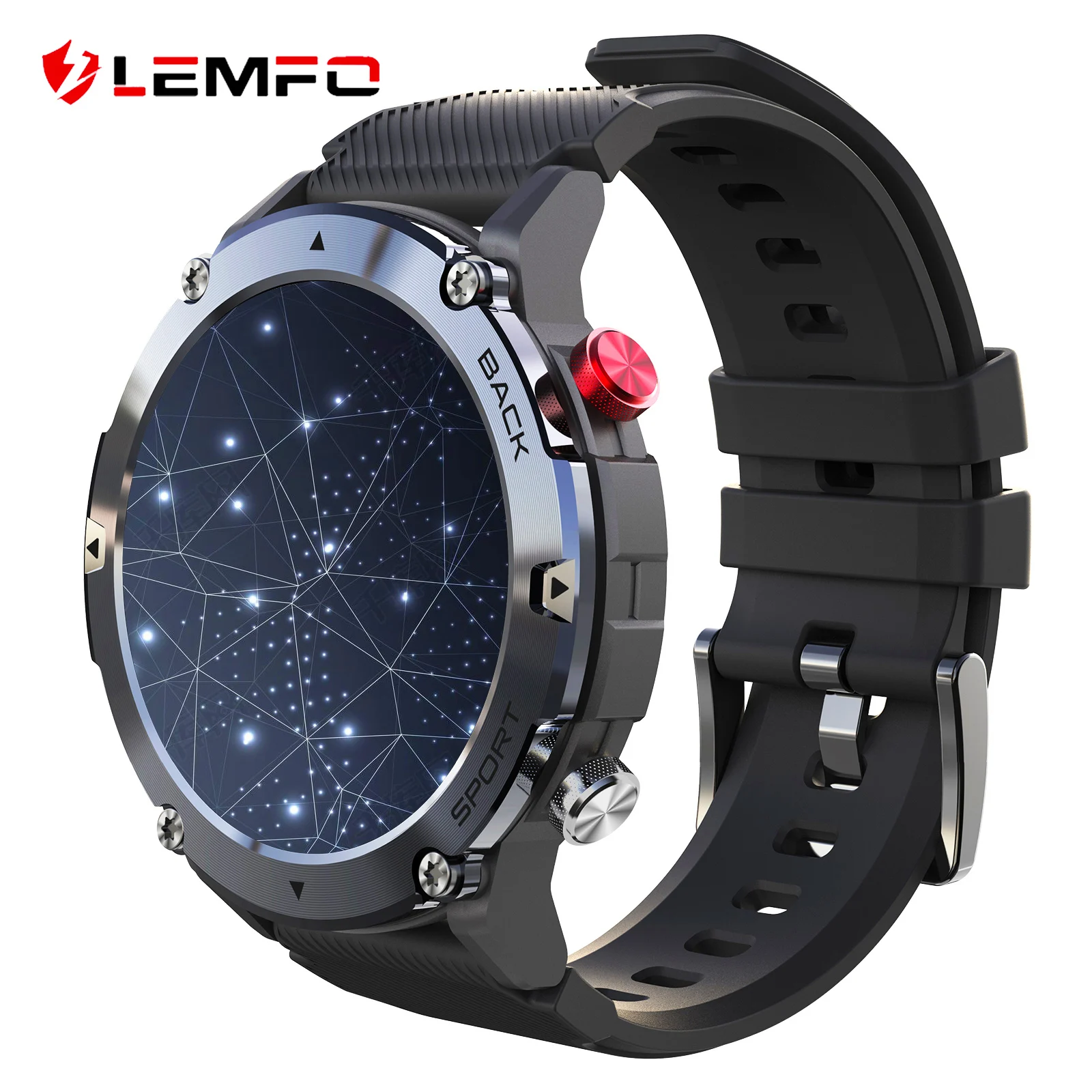 

Смарт-часы LEMFO LF26 MAX мужские, водостойкие, IP68, 2022 мАч, 300 дюйма