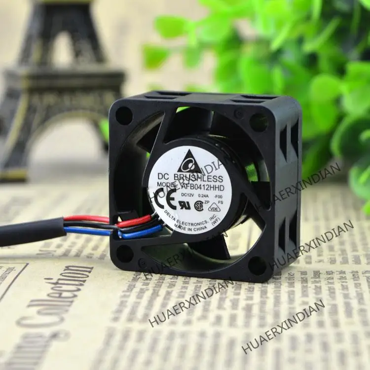 Новый комплект охлаждающих вентиляторов 4 см, 4020, 12 В, 0,24 А, AFB0412HHD
