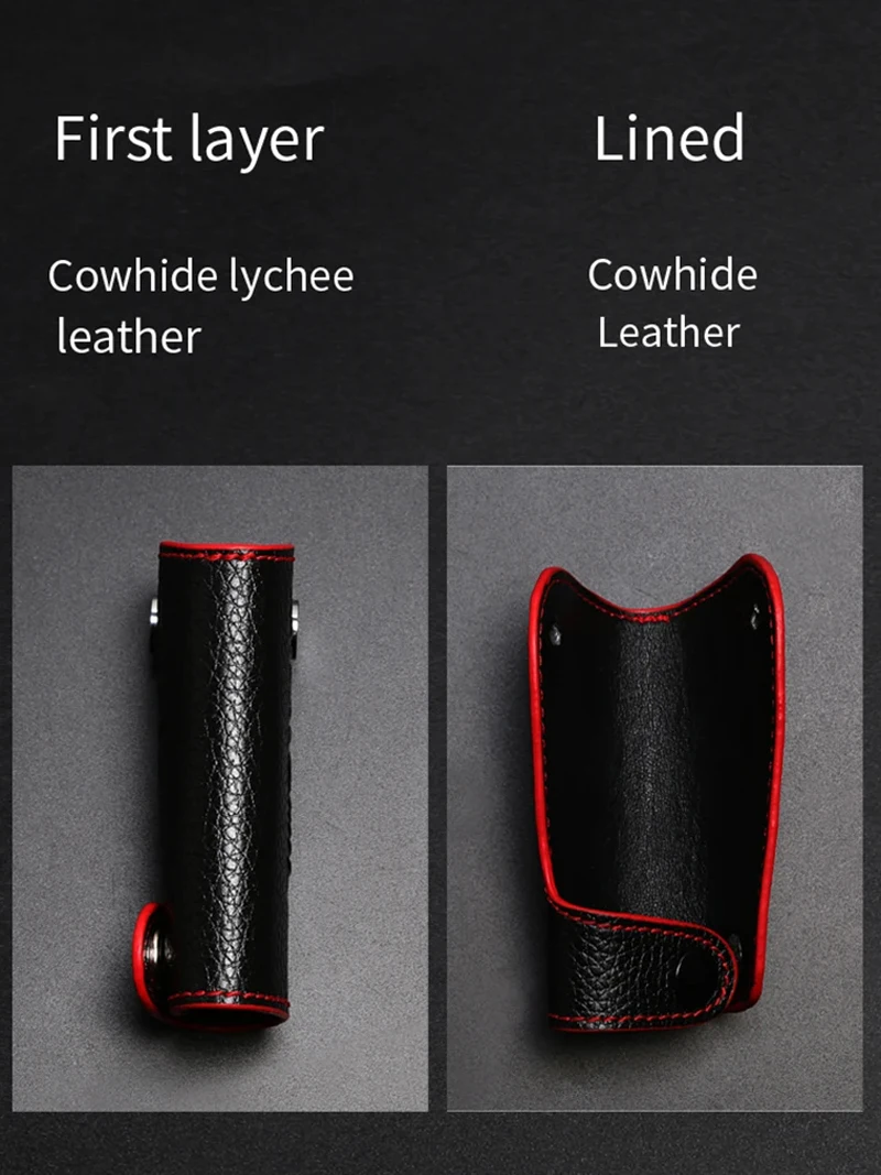 Кожаный чехол для автомобильного ключа брелок Mercedes Benz W204 W203 W205 W211 C S E Class GLA GLK