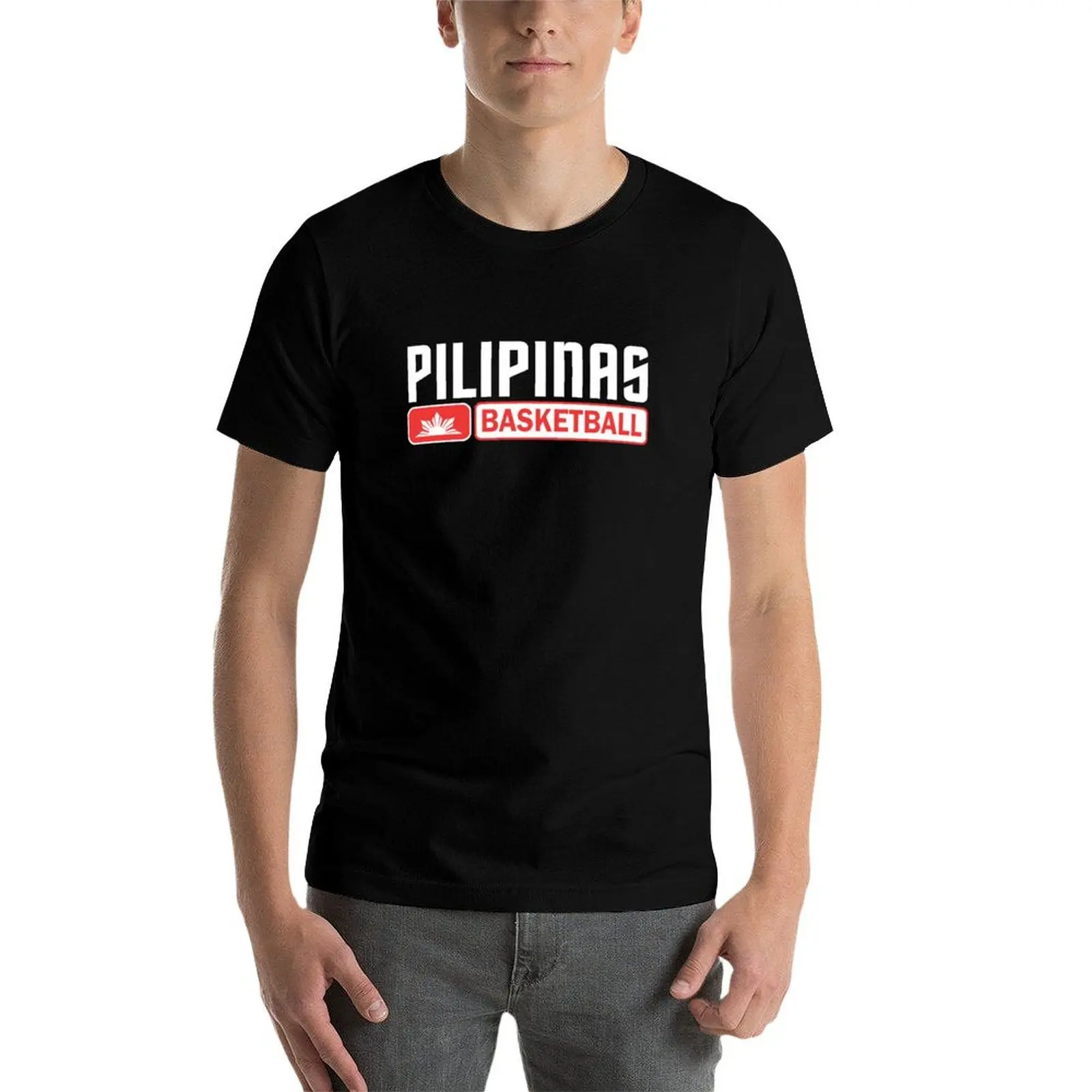 Фото Футболка для баскетбола и бега Pilipinas с коротким рукавом №4