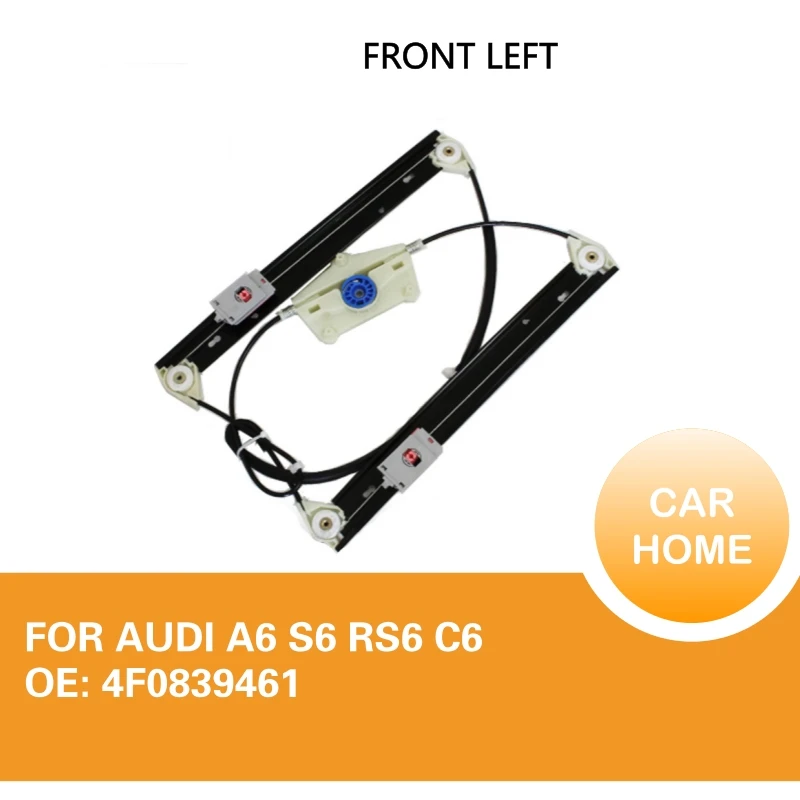 

FOR AUDI A6 S6 RS6 C6 COMPLETE ELECTRIC WINDOW REGULATOR FRONT LEFT NEW Onwards 2004