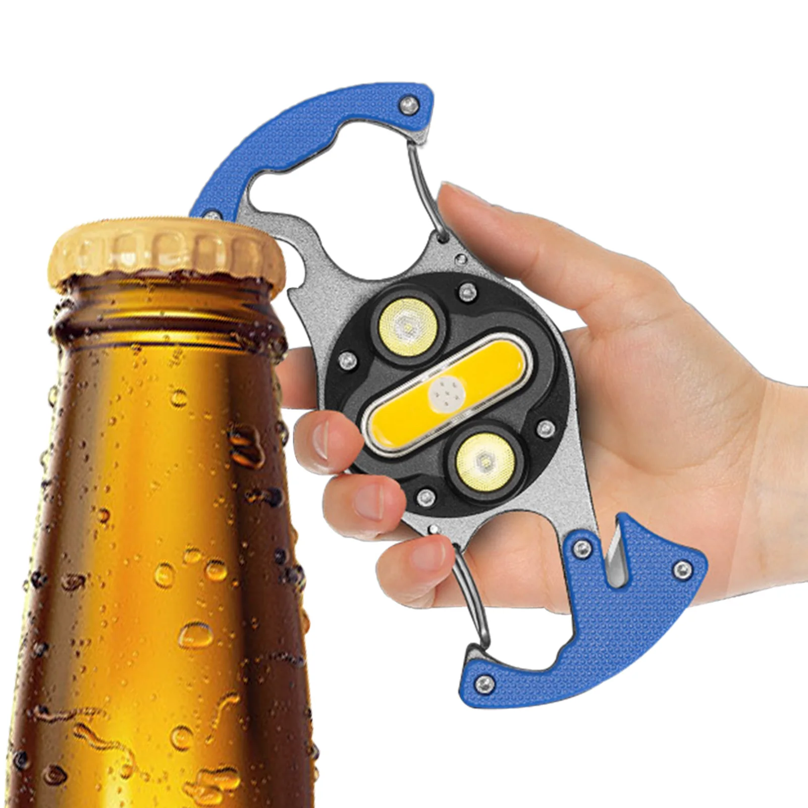 

Keychain Work Light Mini Keychain Light 500 Lumens Rechargeable Keychain Work Light LED Camping Lamp 500 High Lumens