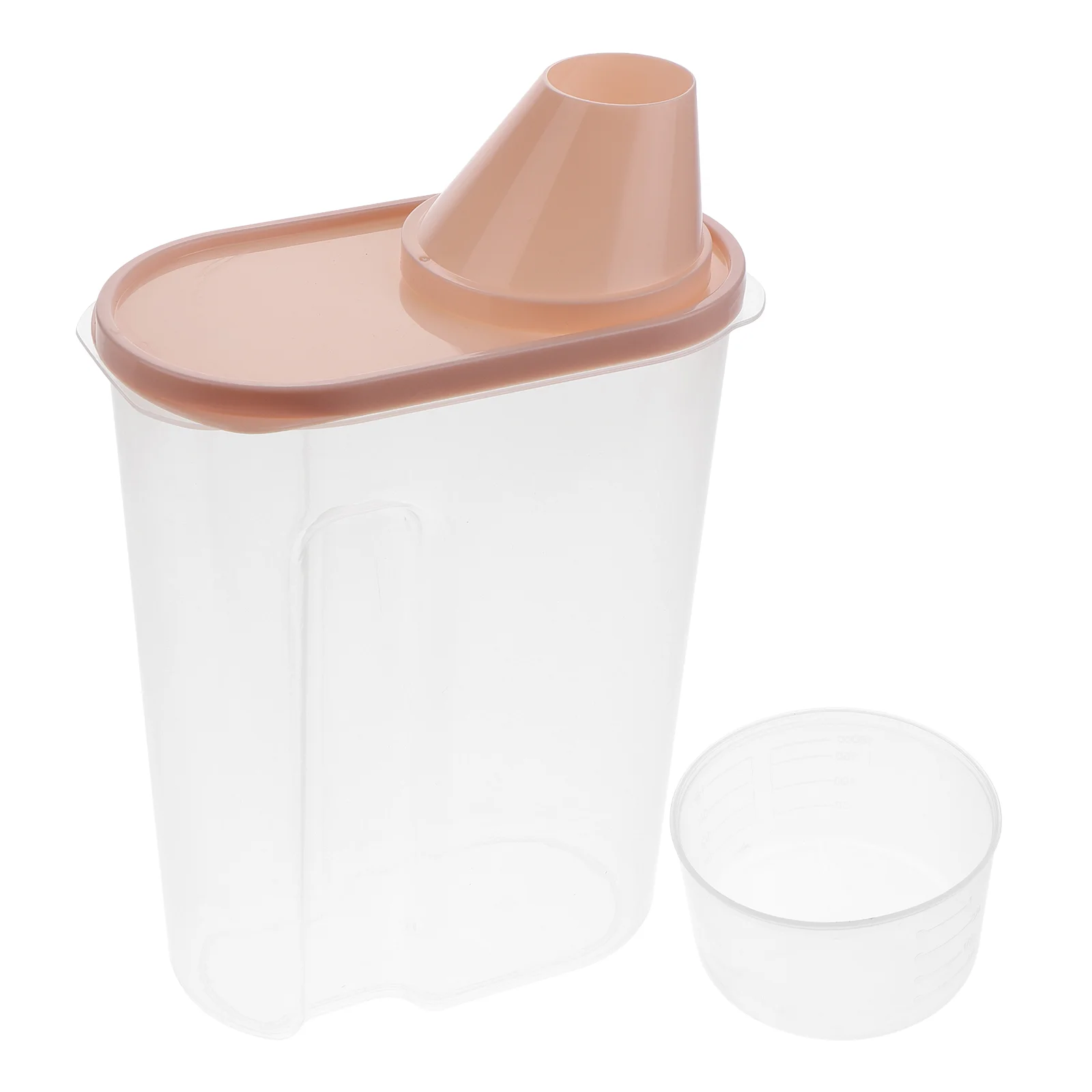 Пластиковая герметичная банка на 25 л с крышкой Контейнер для зерна Горшок