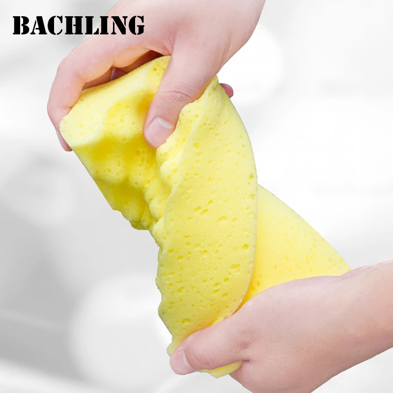 Большая губка для мытья автомобиля блок чистки кузова удаление пятен волнная