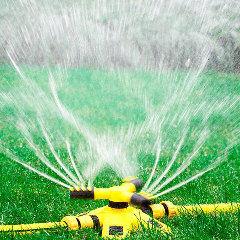 

Garden Lawn Sprinkler Automatic 360 Degree Rotating Large Area Coverage Water Sprinkler for Yard Lawn Water Gun Water Sprayers