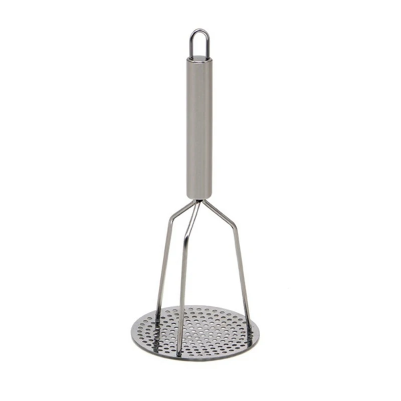 

Stainless Steel Potato Masher With Handle For Creamy Mashed Potato Vegetable Fruit A Variety Of Foods Kitchen Tools