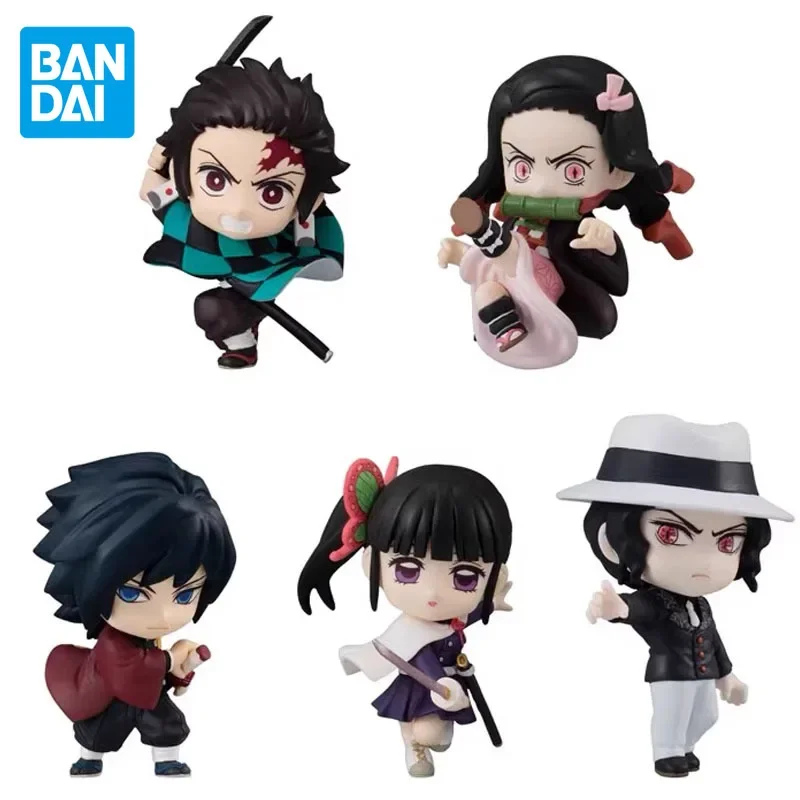 

Bandai Genuine Demon Slayer CANDY TOY ADVERGE MOTION 3/4 Kamado Tanjirou Kochou Shinobu Children Gifts Model Action Figures Toys