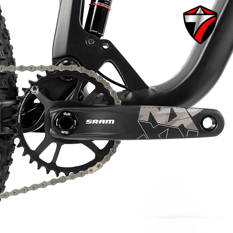 Горный велосипед TWITTER ENDU150 с полной амортизацией, модель NX-12S Enduro, для всех типов местности, с четырехпоршневыми тормозами для MTB. (art.: 3920dbad34d3f) - 3920dbad34d3f