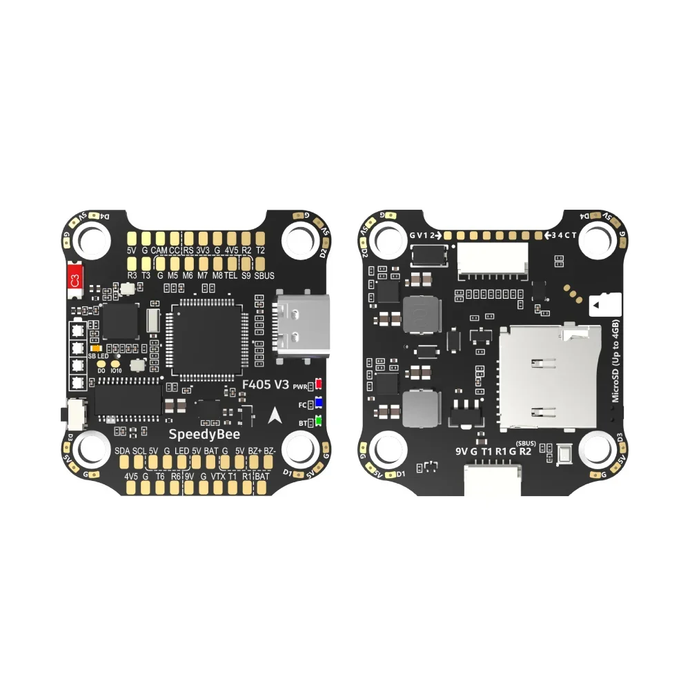 SpeedyBee F405 V3/V4 3-6S 30X30 мм FPV Stack Контроллер полета BLHELIS 50A/55A/60A 4in1 ESC Дроны для фристайла