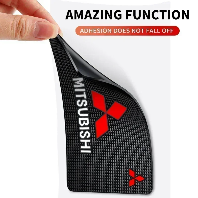 Приборная панель автомобиля липкий противоскользящий коврик из ПВХ для Mitsubishi ASX