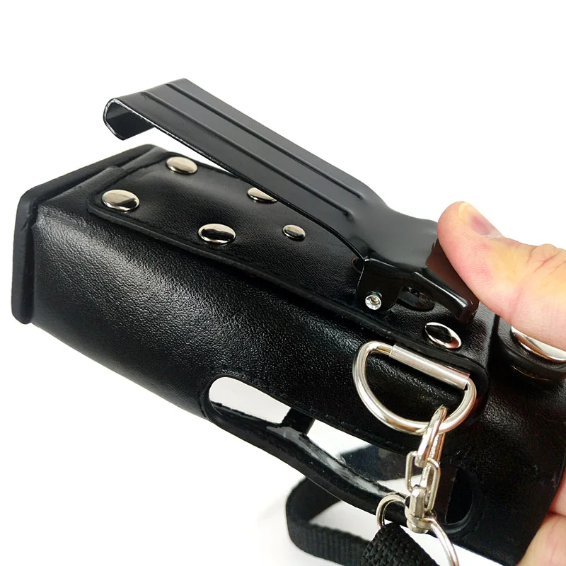 Leather Protective Sleeve Bag Hard Holster Case Cover for Motorola Two Way Radio MTP3150 MTP3100 MTP3250 MTP325 Walkie Talkie