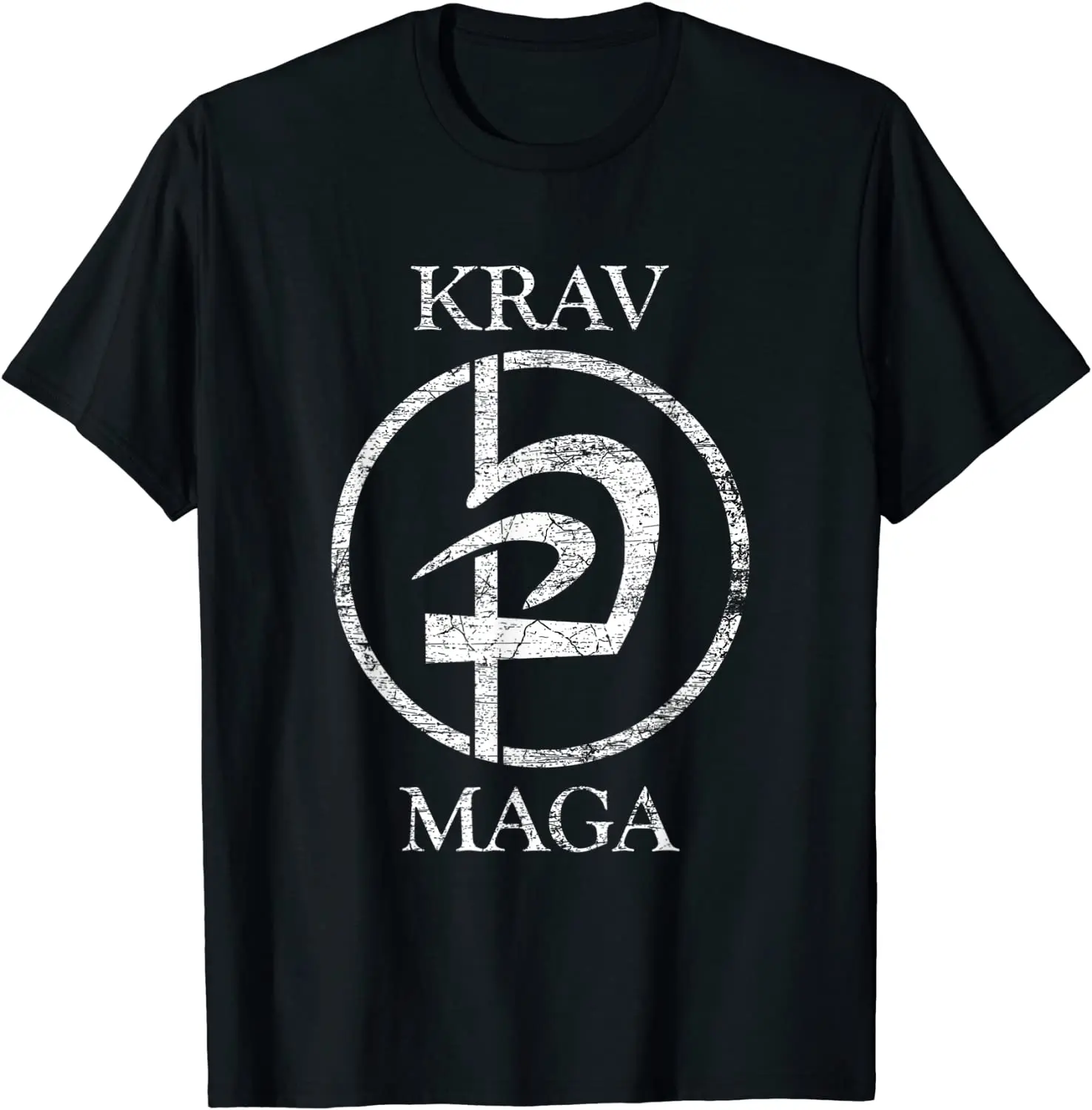 

Israel Krav Maga Self Defense Martial Art Symbol T Shirt. High Quality Cotton, Large Sizes, Breathable Top, Loose Casual T-shirt