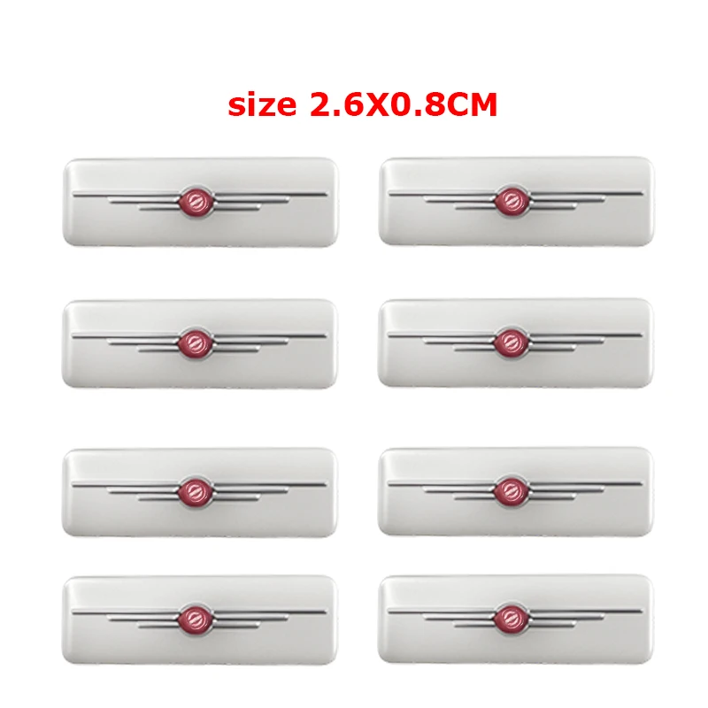 

Автомобильный дистанционный ключ, эмблема, радиокнопка, наклейка для Chrysler 300c PT Cruiser Grand Voyager Pacifica Town Country, автомобильные аксессуары 200