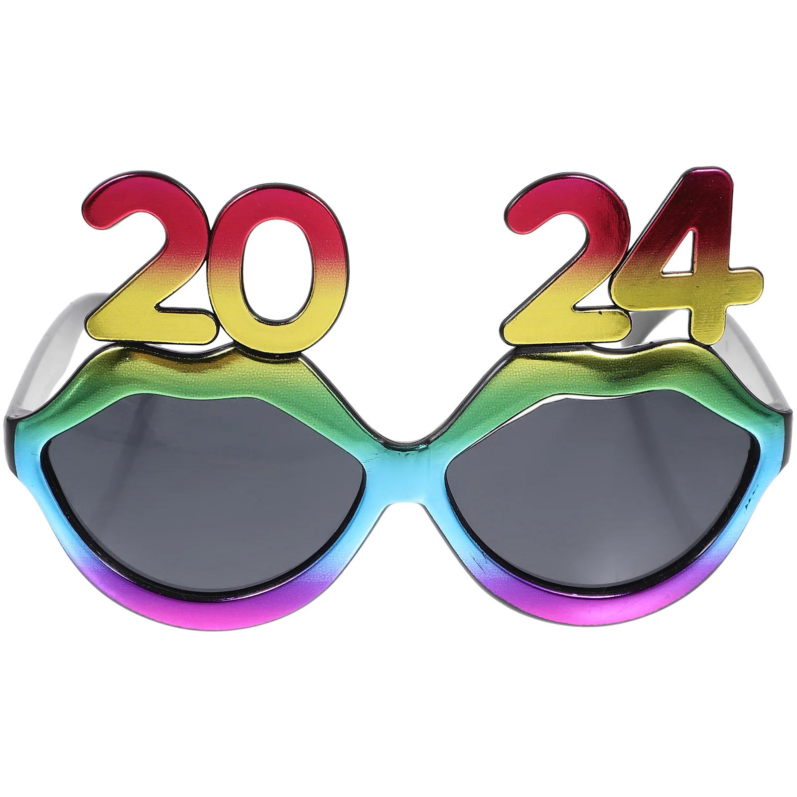 

2024 Glasses Party Eyeglass Props Shades Photo Gift New Year Supplies Year's Eve Eyeglasses Decors