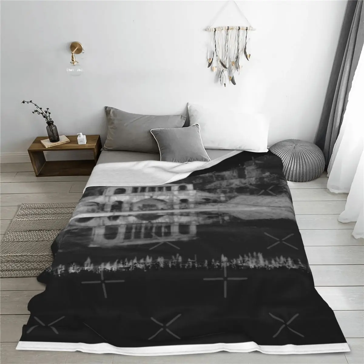 MORNINGRISE 2 одеяла покрывало на кровать одеяло для пикника покрывала двуспальной