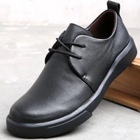 vintage mens business casual leather shoes handmade breathable men stitching soft bottom genuine leather low top shoes m7321