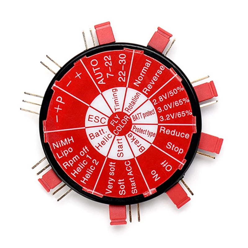 

Flycolor ESC Programing Card Software Program Card for RC Aircraft 6/10/12/20/30/40/45/50/60/80A ESC Electronic Speed Controller