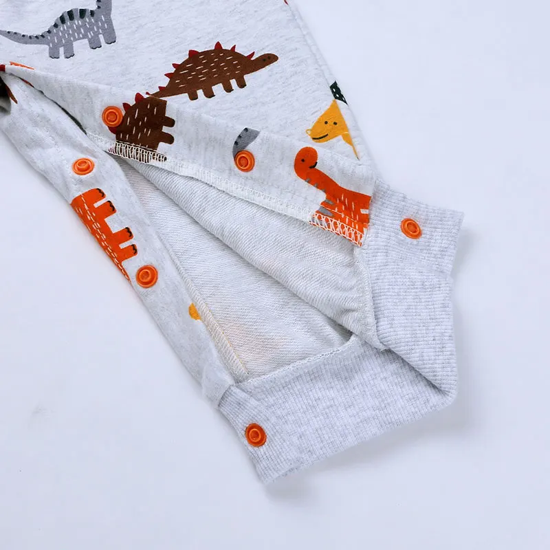 Cartoon 3D Dinosaur Baby Boy Clothes Warm Cotton Long Sleeve Hooded Romper Spring Autumn Toddler Newborn Clothing |