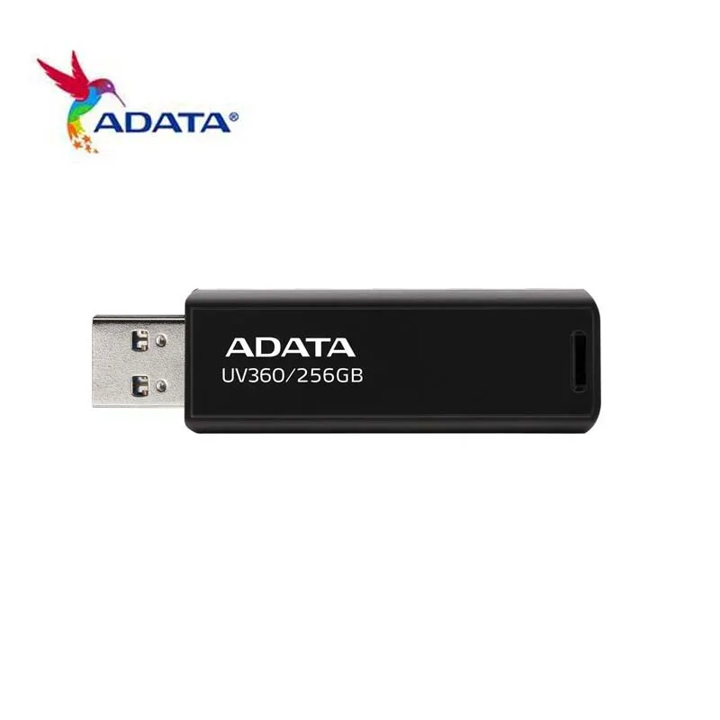 

ADATA USB 3.0 256GB 128GB 64GB Flash Drive 32GB Gen 1 Pen Drive Retractable Capless Flash Drive UV360 High Speed Pendrive