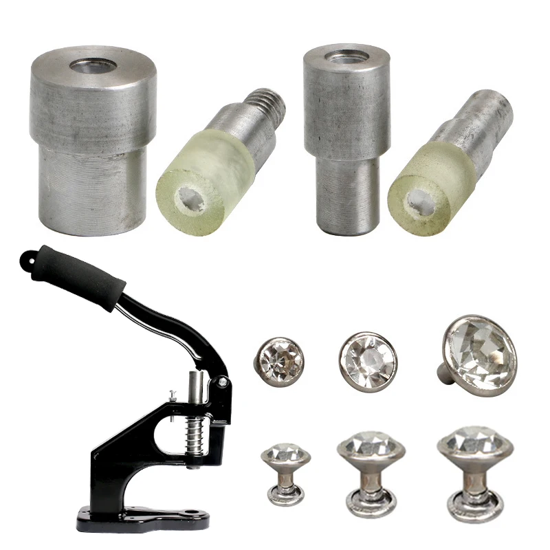 Стразы с кристаллами зеркальные заклепки форма для ручного прессования одежды