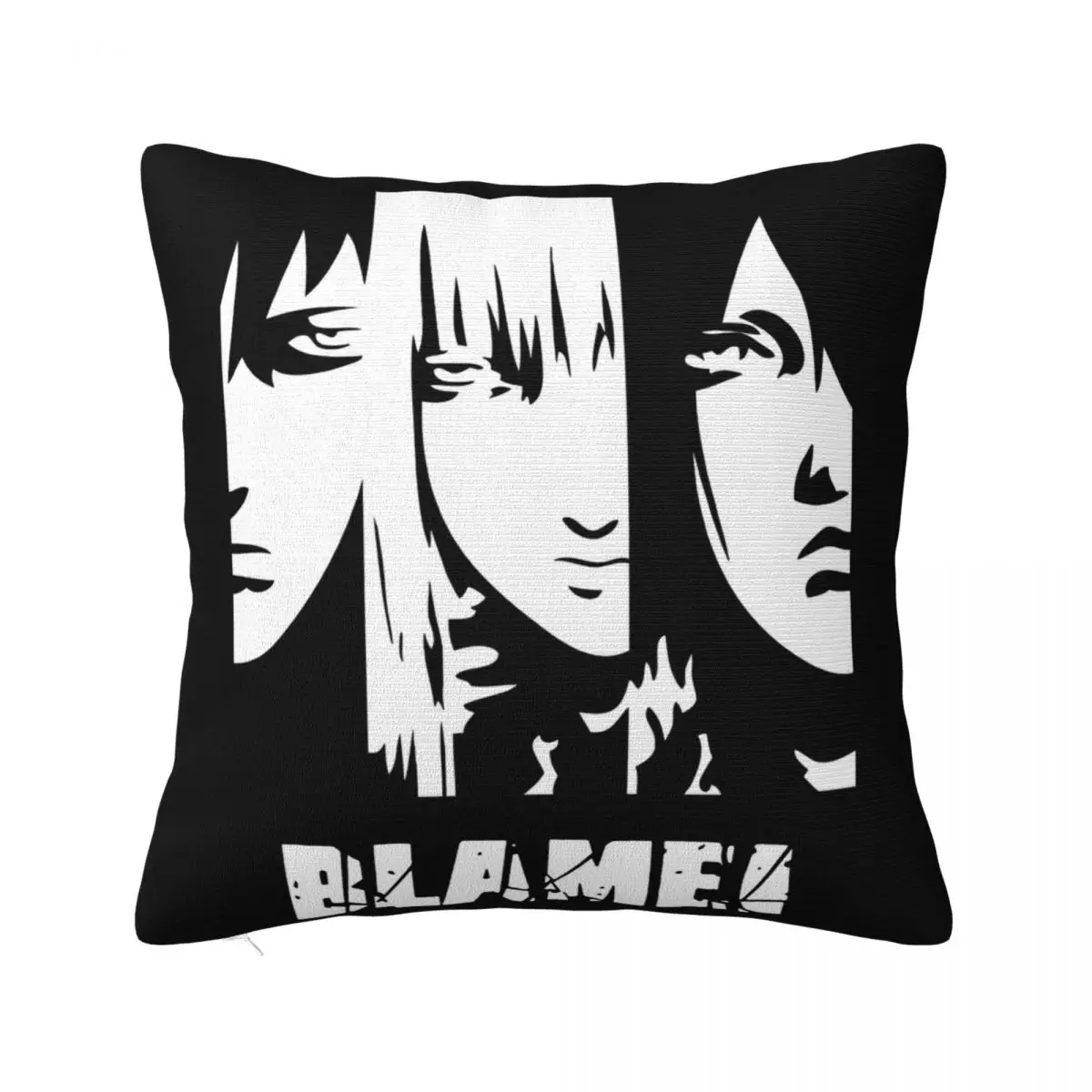 Фото Blame Manga Cibo Killy Sanakan Tsutomu Nihei Text Dj Better Cheap Price Crewneck Splicing Gift Printing Pillow Case №1