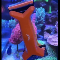 Flipper Aquarium Glass Fish Brush Makeup Tank Magnetic Clean Brush Nails With Flipper Algae Scraper Tools For FishTank MAX NANO