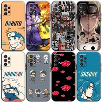 naruto anime phone case for samsung galaxy s20 s20fe s20 ulitra s21 fe plus ultra liquid silicon funda coque back carcasa
