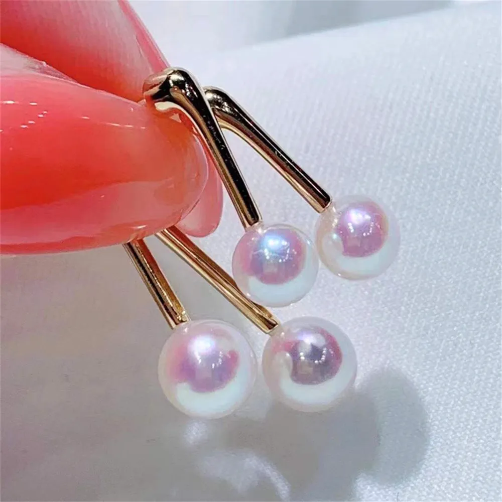 

Женские серьги из серебра 925 пробы, с жемчугом, 6-8 мм