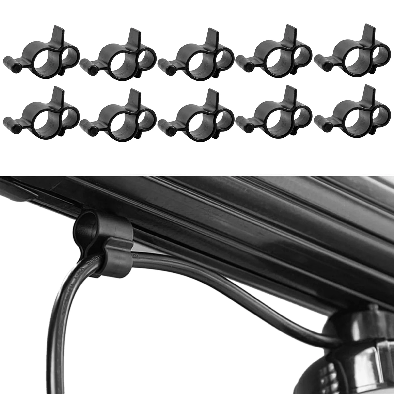 

Клипса для тента на дом на колесах 10 шт., зажимы для тента, веревочного освещения, праздничного освещения от тентового балдана вашего RV или в...