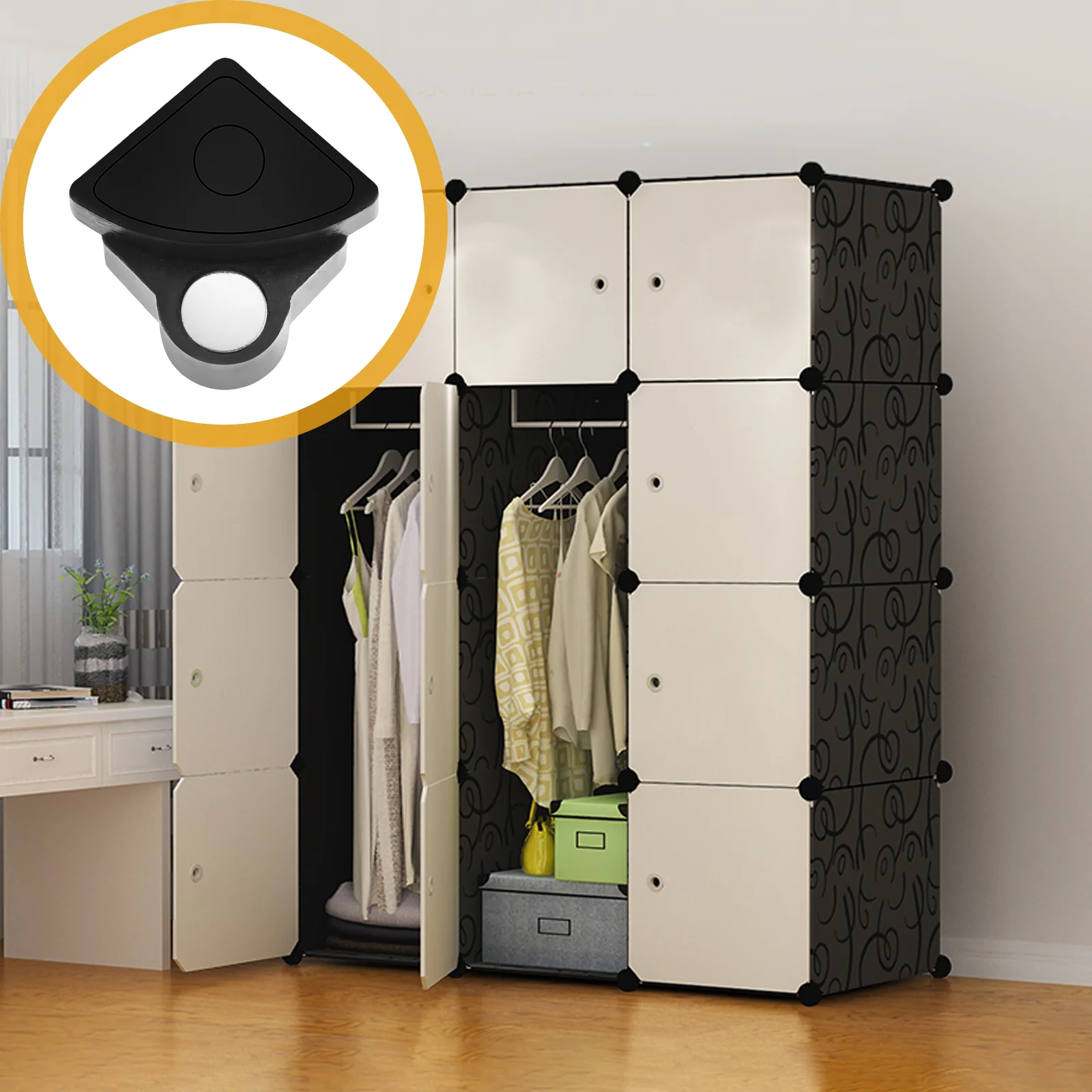 

40 шт., пластиковые пряжки для шкафов