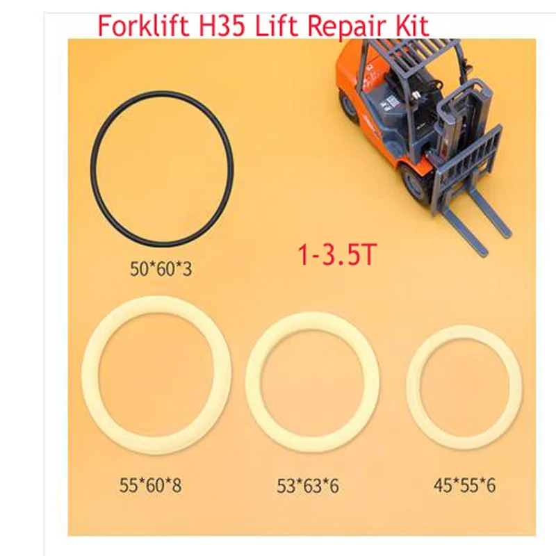 Forklift Cylinder Oil Seal Hangcha Jianghuai Tai Lifu Lift Tilt  Steering Horizontal Cylinder Repair Kit For Hangzhou Forklift