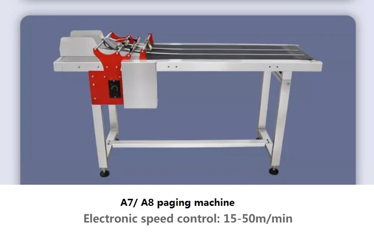 Автоматическая машина для пейджинга паперовых карт конвейерная лента
