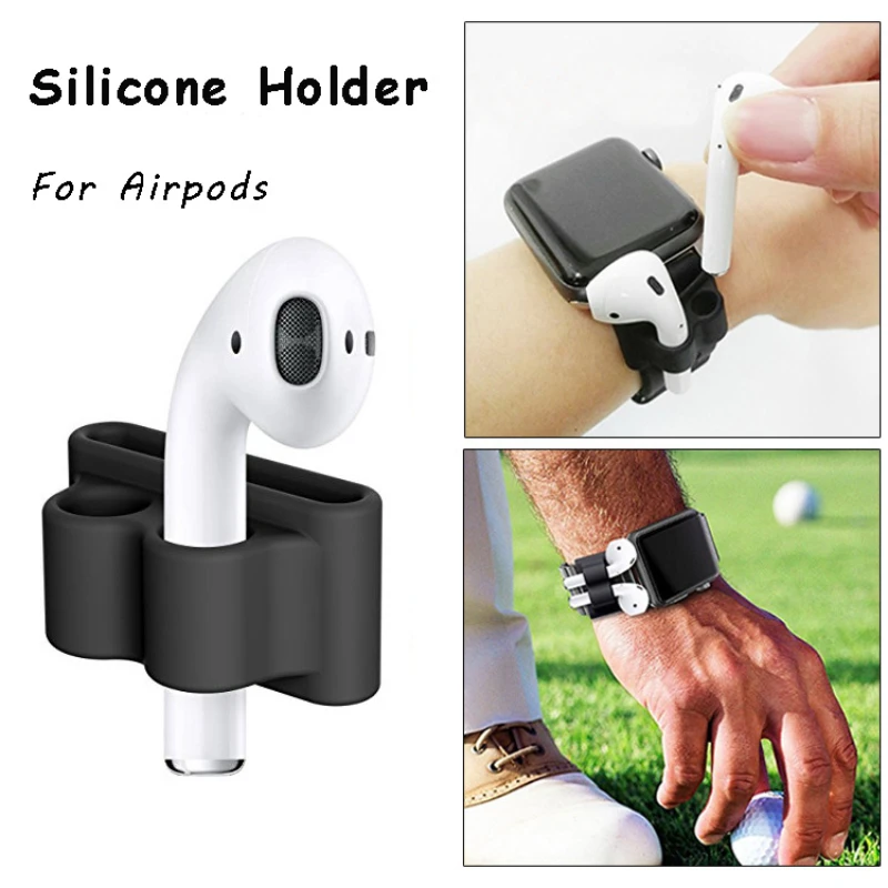 

Силиконовый зажим-держатель для наушников AirPods 1/2 Pro