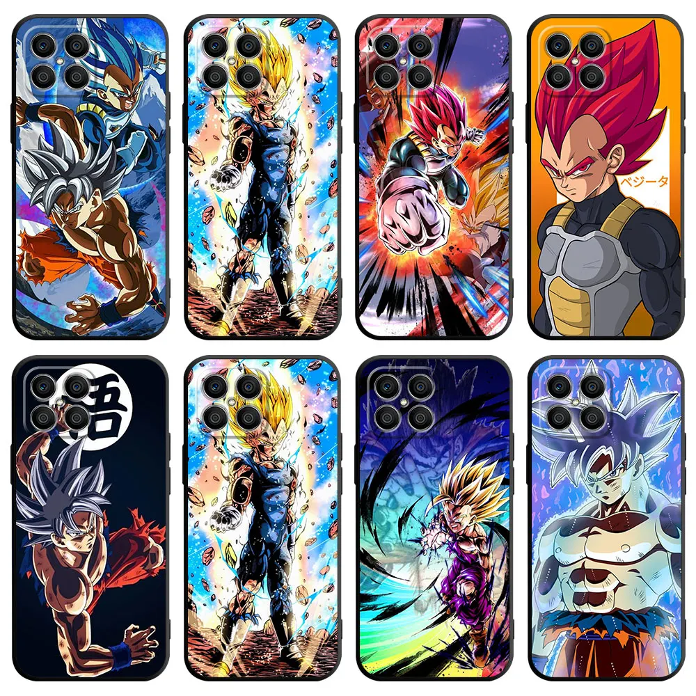 Чехол для Huawei Honor X8 8X X7 50 70 Lite P30 Pro P40 X9a X8a 90 Magic 5 силиконовый чехол для телефона ТПУ Fundas Goku VS Vegeta DDBZ Man