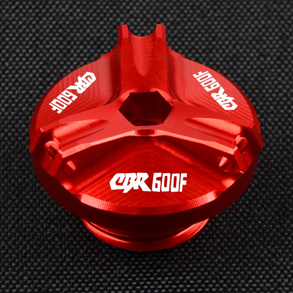 

Motorcycle Accessories Engine Oil Cup Plug Cover For Honda CBR600F CBR 600 F 2007 2006 2005 2004 2003 2002 2001 2000 1999 1998