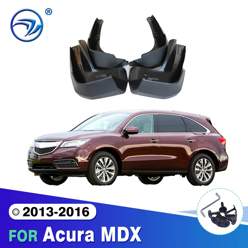 

Для Acura MDX 2013-2016 2014 2015, брызговики, брызговики, брызговики, крылья, автомобильные аксессуары