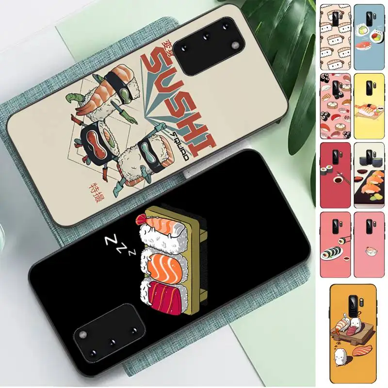 

Food Sushi Phone Case for Samsung S10 21 20 9 8 plus lite S20 UlTRA 7edge