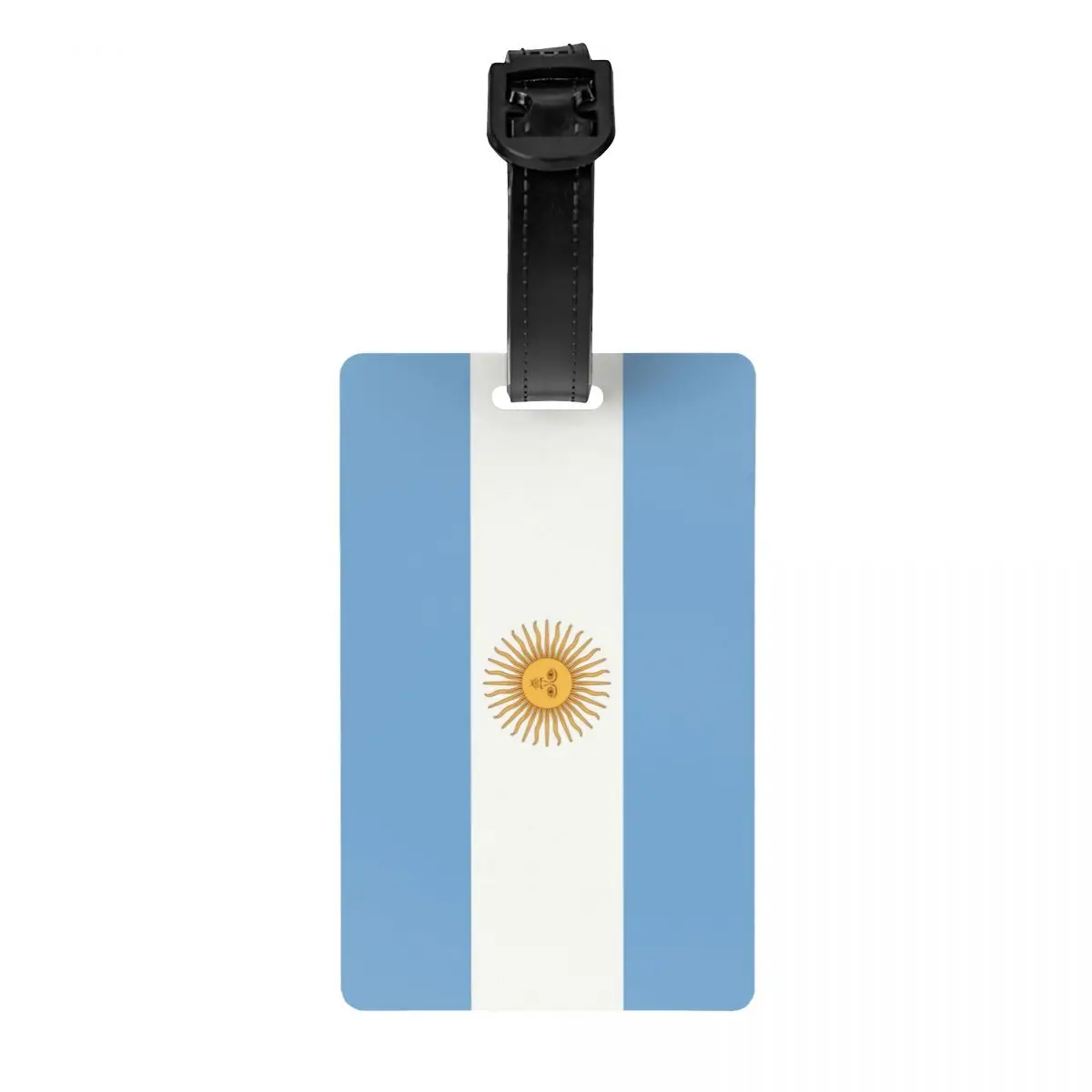 

Flag Of Argentina Luggage Tags for Suitcases Cute Baggage Tags Privacy Cover Name ID Card