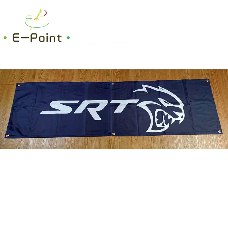 

130GSM 150D Material SRT Car Banner 1.5ft*5ft (45*150cm) Size for Home Flag Indoor Outdoor Decor yhx096