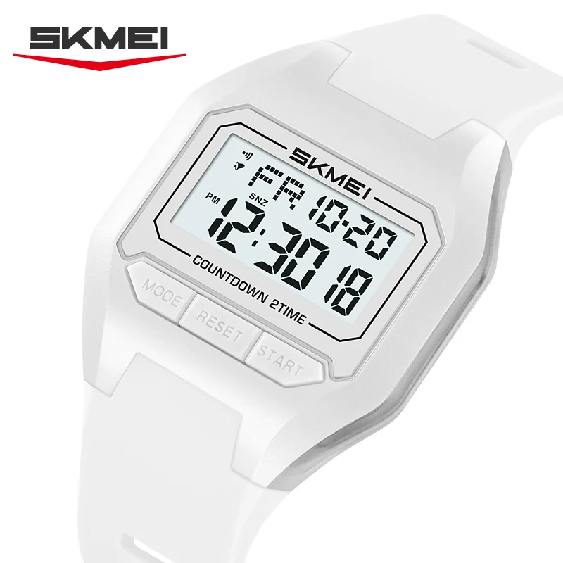 Фото Часы SKMEI 2617, спортивные часы для студентов, мужчин и женщин, мужские цифровые часы, водонепроницаемые, с функцией таймера и будильника, электронные. №1
