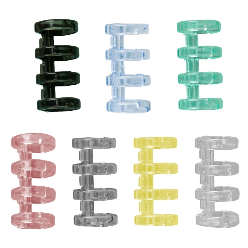 

C5AE 4-ring Binding Comb 12mm for Loose-leaf Notebook Binder Notepad DIY Scrapbooking