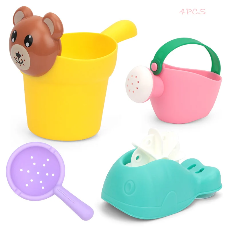 

Baby Beach Toys Kids Bath Play Set Summer Pool Games Ducks Bucket Water Game Children Play Water Outdoor Game Toy