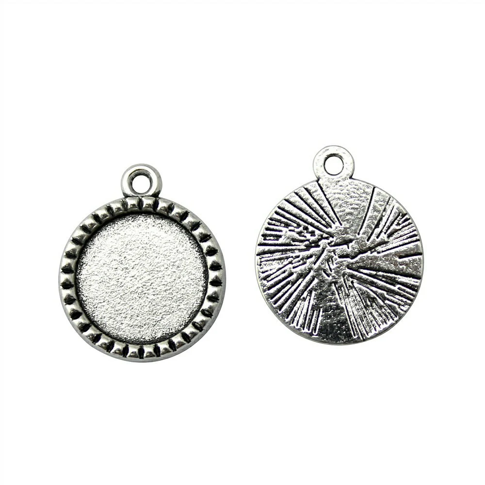 

Fit Round 16Mm Base Setting Components Jewellery Making Supplies Art Crafts Diy Make Accessories