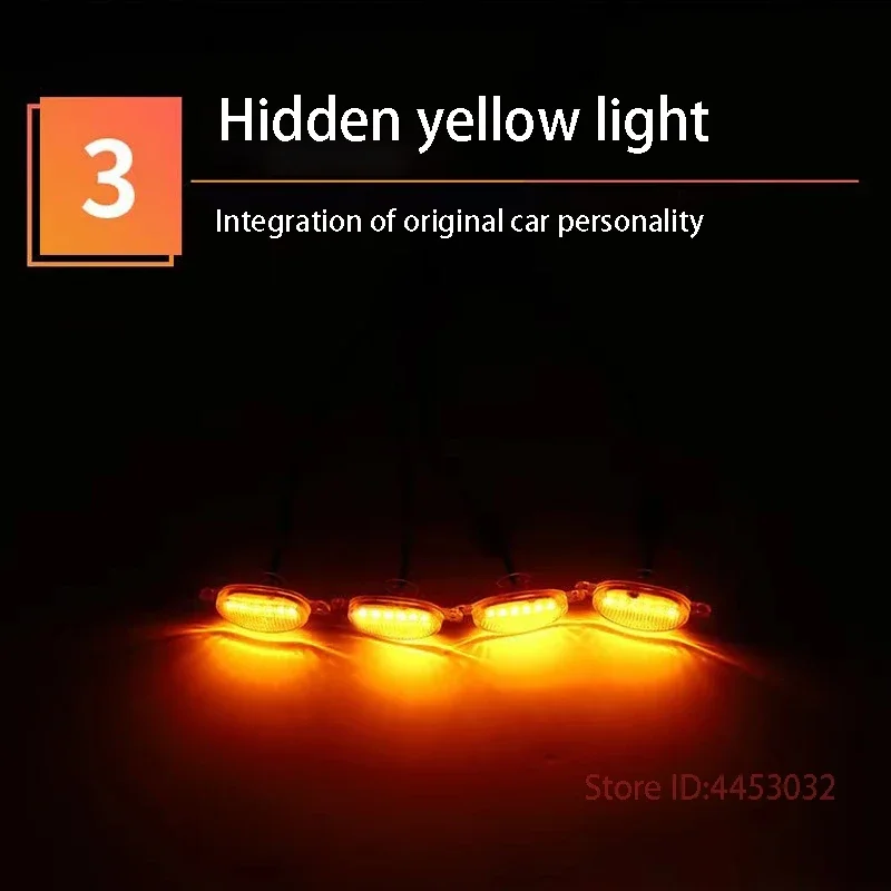 Для Geely geometry cokavango monjaro Автомобильная передняя светодиодная решетка RGB