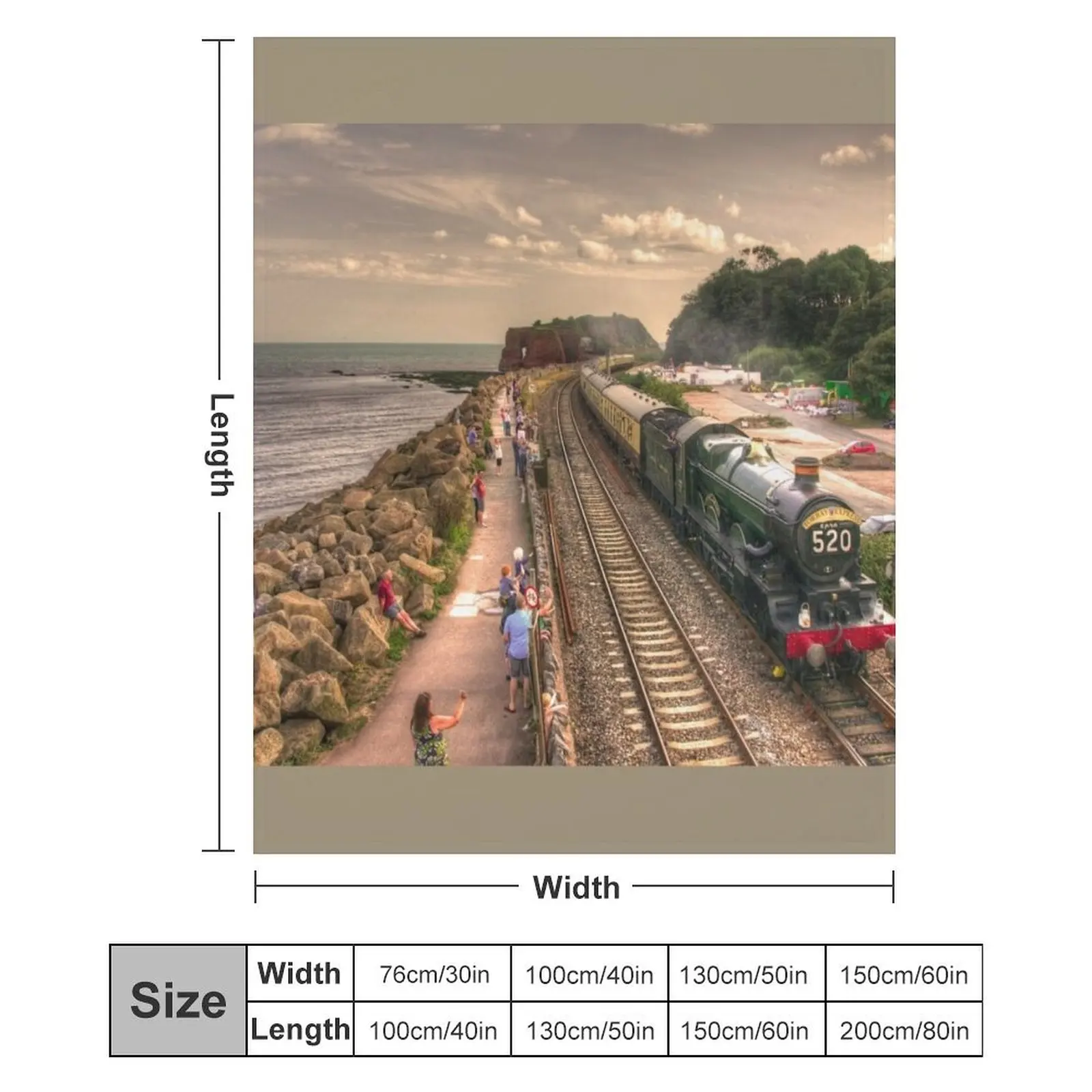 Одеяло Torbay Express at Dawlish Warren спальный мешок для младенцев мягкие большие красивые