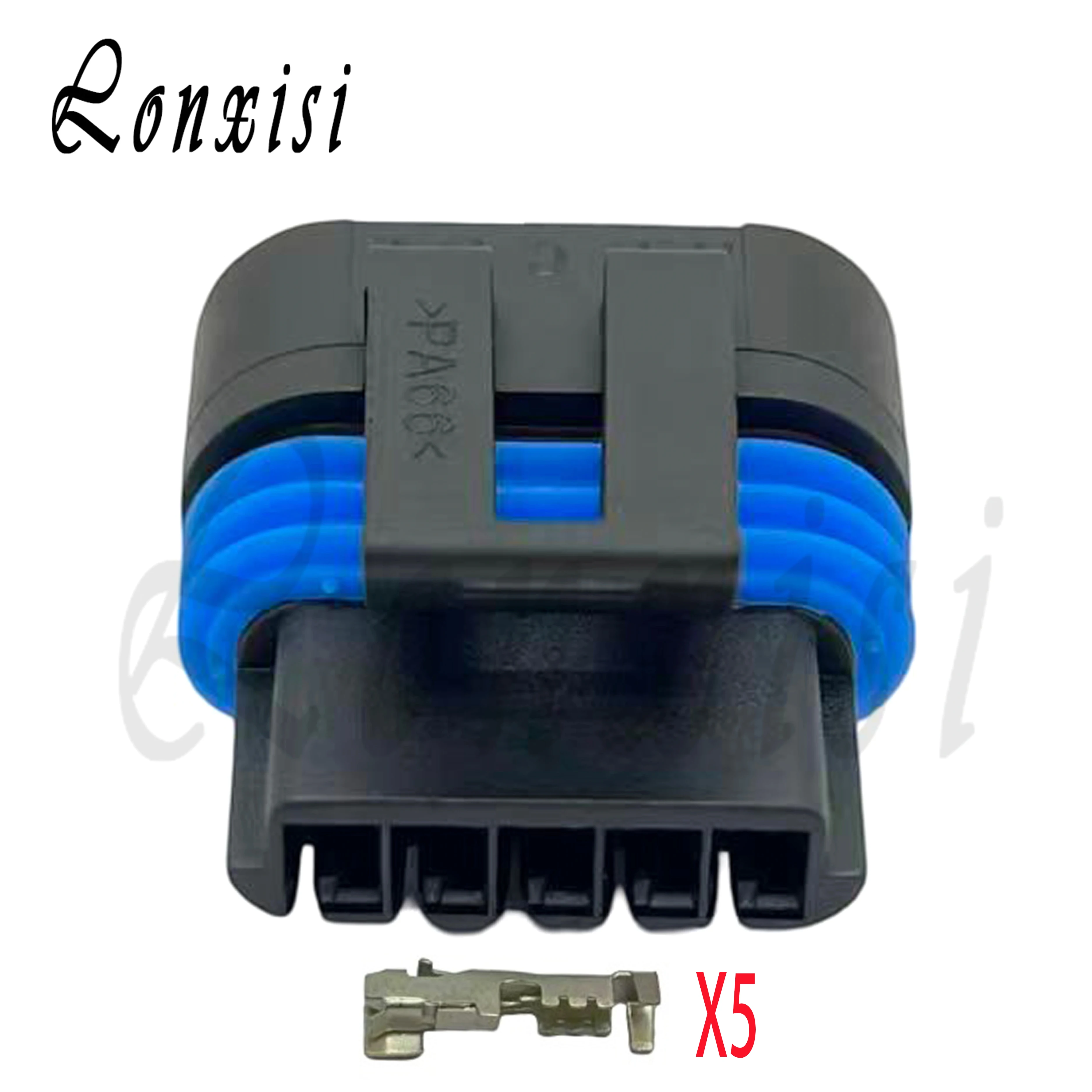 

Комплект из 5-контактных автомобильных разъемов (гнезд) для высоковольтных катушек зажигания со встроенным модулем зажигания 12162825 H2377-5P для GM LS2