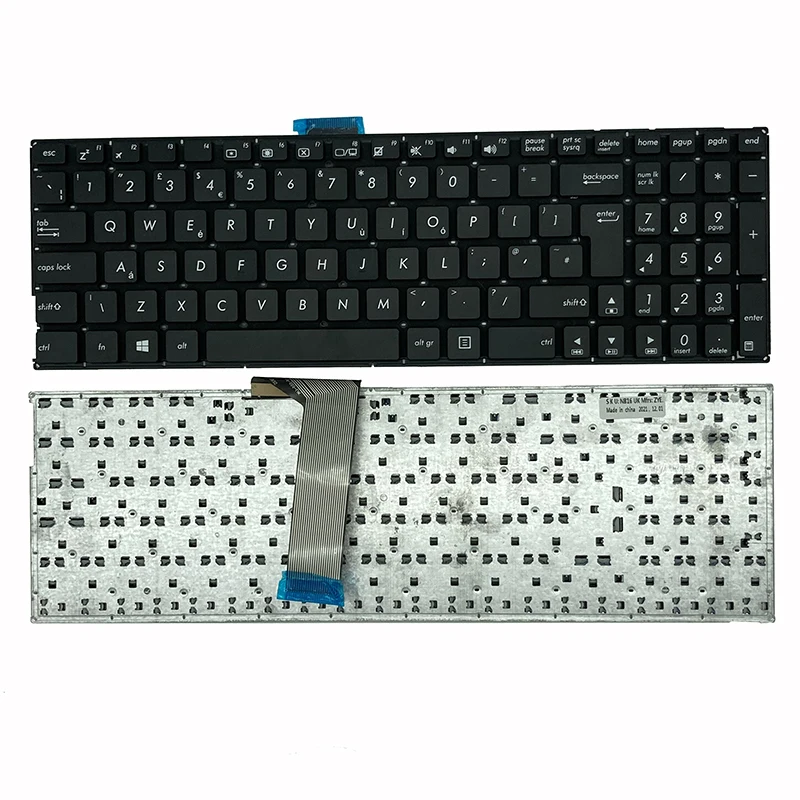 

New UK Laptop Keyboard For ASUS X553 X553M X553MA K553M K553MA F553M F553MA Black UK