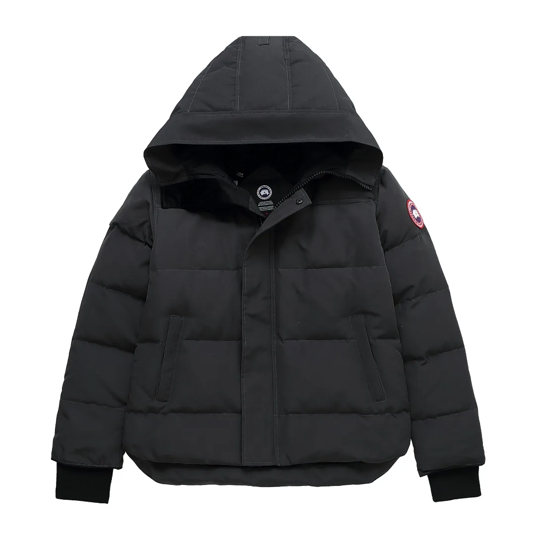 пуховик Canada Goose Новый зимний теплая куртка с капюшоном 90% белый утиный